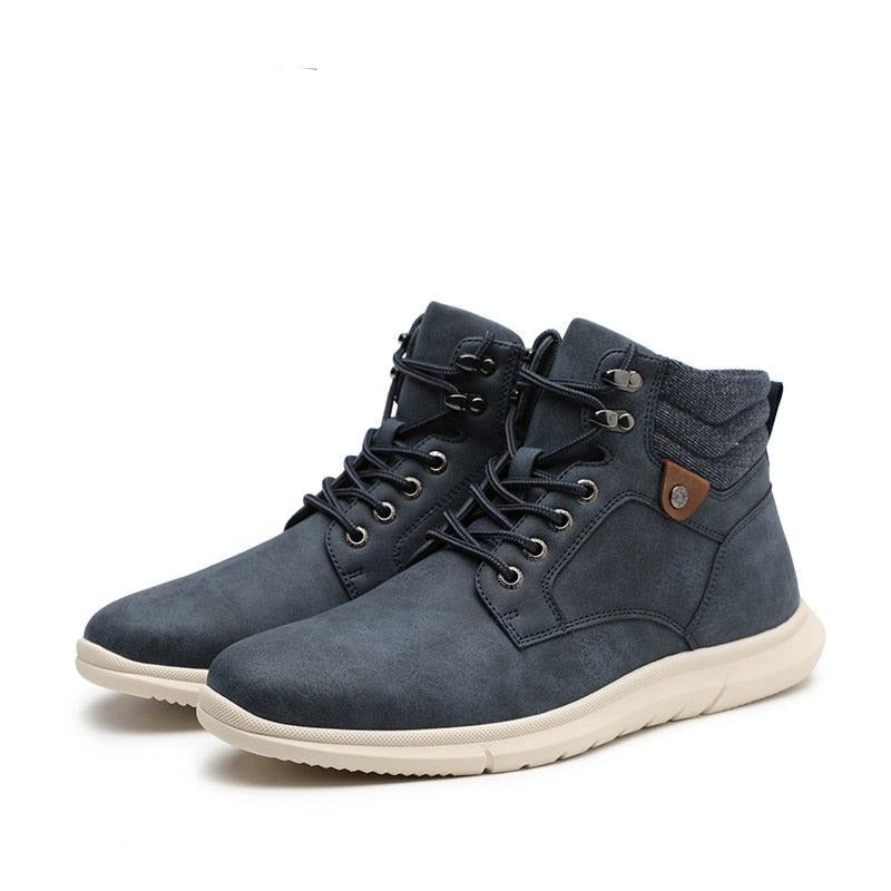 Classic men's casual leather boot - decar