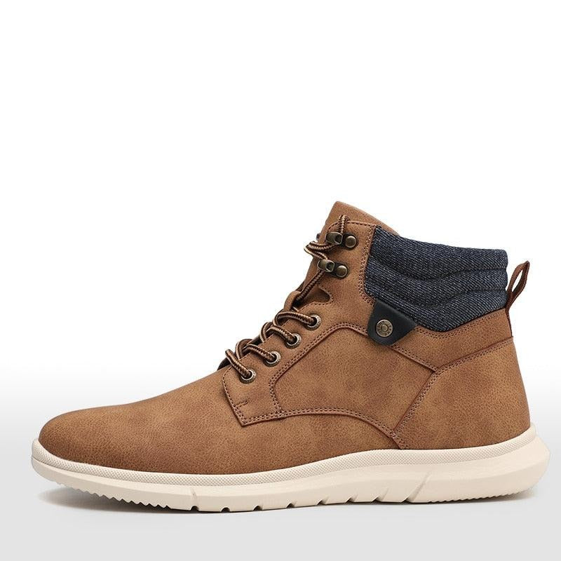 Classic men's casual leather boot - decar
